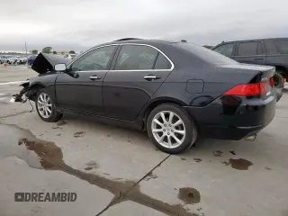 2006 Acura TSX with VIN JH4CL96876C018619, listed as a Copart auction lot 51849525 with 176,034 mi miles and Salvage Title. Bid and sale history available at carsss.com. Image 2.