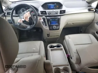 2016 Honda Odyssey EX-L with VIN 5FNRL5H61GB061423, listed as a Copart auction lot 49189835 with 158,040 mi miles and Salvage Title. Bid and sale history available at carsss.com. Image 8.