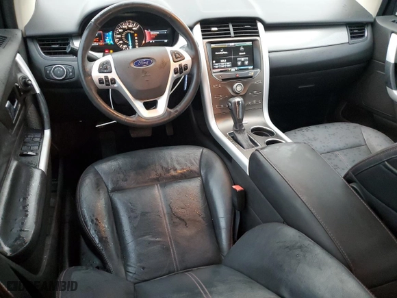 2014 Ford Edge SEL with VIN 2FMDK3JC2EBB63823, listed as a Copart auction lot 50805005 with 60,847 mi miles and Salvage Title. Bid and sale history available at carsss.com. Image 8.
