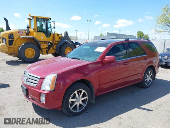 2004 Cadillac SRX with VIN 1GYEE63A640171883, listed as a IAAI auction lot 42094447 with 153,268 mi miles. Bid and sale history available at carsss.com. Image 2.