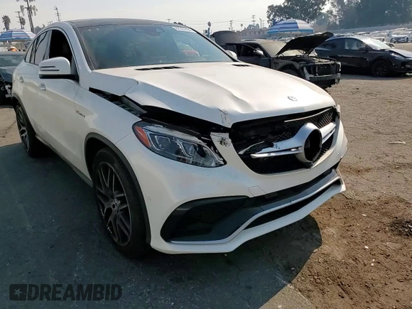 2016 Mercedes-Benz GLE 63 S AMG with VIN 4JGED7FBXGA047144, listed as a Copart auction lot 87331464 with 133,611 mi miles and Salvage title. Bid and sale history available at DreamBid. Image 12.