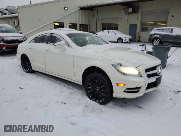 2013 Mercedes-Benz CLS-Class CLS 550 with VIN WDDLJ9BB9DA078912, listed as a Copart auction lot 88276815 with 99,517 mi miles and Salvage Title. Bid and sale history available at carsss.com. Image 4.