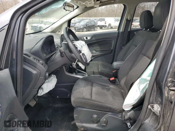 2019 Ford EcoSport SE with VIN MAJ6S3GL9KC304070, listed as a Copart auction lot 52250395 with 61,720 mi miles and Salvage Title. Bid and sale history available at carsss.com. Image 7.