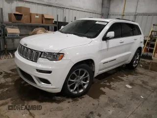 2019 Jeep Grand Cherokee Summit with VIN 1C4RJFJT2KC541777, listed as a Copart auction lot 37762784 with 99,248 mi miles and Salvage Title. Bid and sale history available at carsss.com. Image 1.