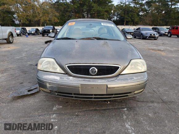 2002 Mercury Sable LS Premium with VIN 1MEFM55S22A636839, listed as a Copart auction lot 85987704 with 120,919 mi miles and Salvage Title. Bid and sale history available at DreamBid. Image 5.