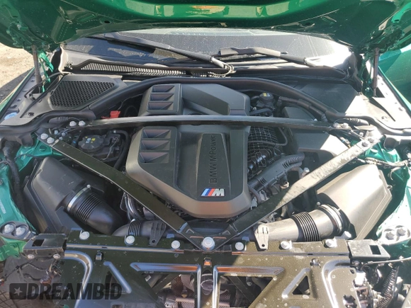 2023 BMW M3 Competition xDrive with VIN WBS43AY0XPFN93269, listed as a Copart auction lot 48684515 with 38,186 mi miles and Salvage Title. Bid and sale history available at carsss.com. Image 11.