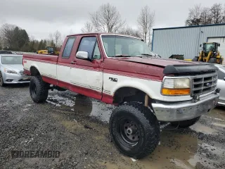 1992 Ford F-250 с VIN 1FTHX26GXNKB43435, выставлен на аукционе Copart как лот 84266234 с пробегом 201 539 миль миль и Списание • Salvage title. История ставок и продаж доступна на DreamBid. Изображение 4.