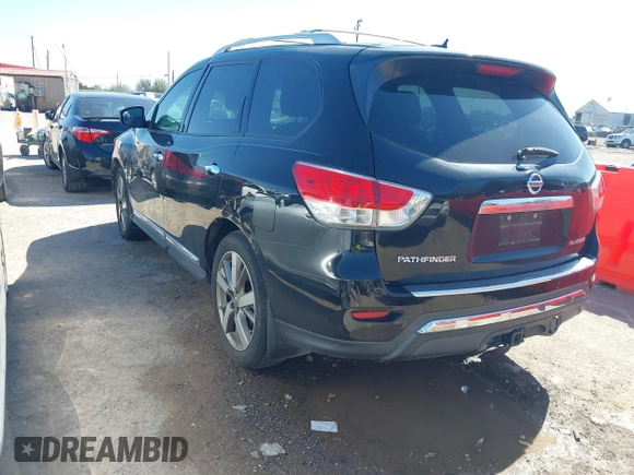 2014 Nissan Pathfinder SL z VIN 5N1AR2MN1EC680617, wystawiony jako IAAI lot #41779019 z przebiegiem 146 041 mil mil oraz . Historia ofert i sprzedaży dostępna na DreamBid. Obrazek 3.