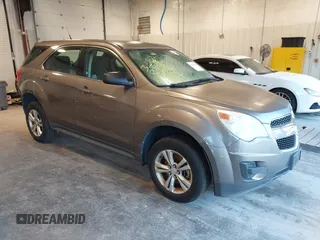 2010 Chevrolet Equinox LS with VIN 2CNFLCEW5A6254405, listed as a IAAI auction lot 41347558 with 160,988 mi miles. Bid and sale history available at carsss.com. Image 1.
