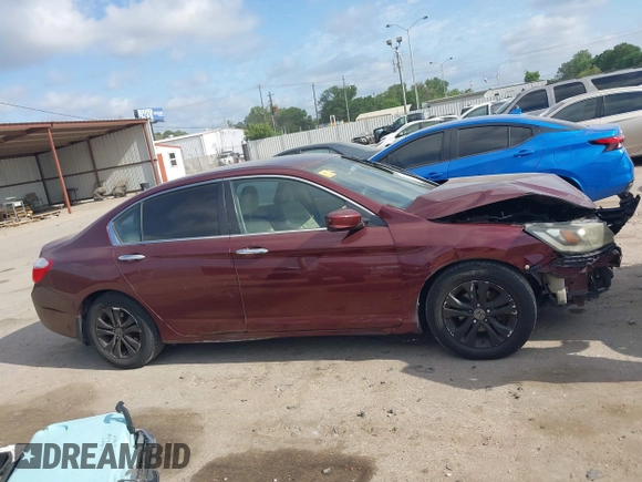 2014 Honda Accord LX with VIN 1HGCR2F31EA053633, listed as a IAAI auction lot 42056856 with Not Provided miles and . Bid and sale history available at carsss.com. Image 14.