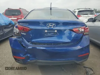 2020 Hyundai Accent SE with VIN 3KPC24A63LE109131, listed as a Copart auction lot 60402133 with 54,164 mi miles. Bid and sale history available at carsss.com. Image 6.