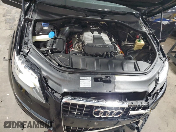2015 Audi Q7 Premium Plus with VIN WA1LGAFE6FD004194, listed as a Copart auction lot 60368455 with 118,598 mi miles and Salvage title. Bid and sale history available at DreamBid. Image 12.