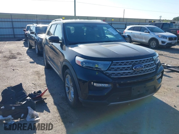 2021 Ford Explorer Limited z VIN 1FMSK7FH1MGA63819, wystawiony jako IAAI lot #41965734 z przebiegiem 68 409 mil mil oraz . Historia ofert i sprzedaży dostępna na DreamBid. Obrazek 1.