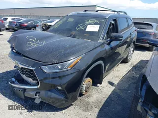 2023 Toyota Highlander L with VIN 5TDKDRAH5PS012464, listed as a IAAI auction lot 42071629 with 49,958 mi miles and . Bid and sale history available at DreamBid. Image 2.