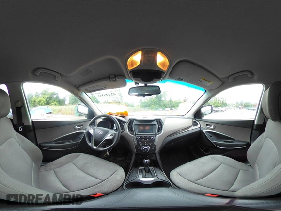 2017 Hyundai Santa Fe 2.4L with VIN 5XYZUDLB0HG397831, listed as a IAAI auction lot 42496341 with 96,333 mi miles and . Bid and sale history available at DreamBid. Image 18.