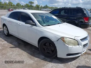 2011 Chevrolet Malibu 1LS with VIN 1G1ZB5E14BF365693, listed as a IAAI auction lot 41950714 with 134,507 mi miles and . Bid and sale history available at DreamBid. Image 1.