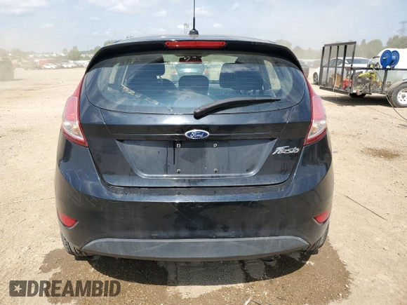 2016 Ford Fiesta S with VIN 3FADP4TJ4GM156421, listed as a Copart auction lot 60718775 with 99,528 mi miles and Salvage title. Bid and sale history available at DreamBid. Image 6.