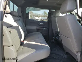 2019 GMC Sierra 1500 SLT with VIN 1GTU9DED0KZ123550, listed as a Copart auction lot 46444475 with 128,404 mi miles and Salvage Title. Bid and sale history available at carsss.com. Image 10.