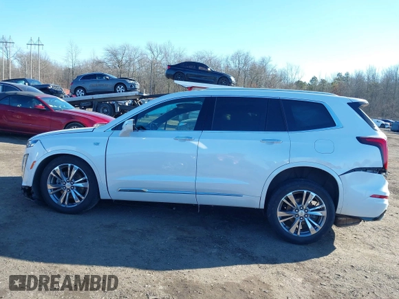 2021 Cadillac XT6 Premium Luxury with VIN 1GYKPDRS9MZ236075, listed as a IAAI auction lot 41632689 with 47,444 mi miles and . Bid and sale history available at DreamBid. Image 13.