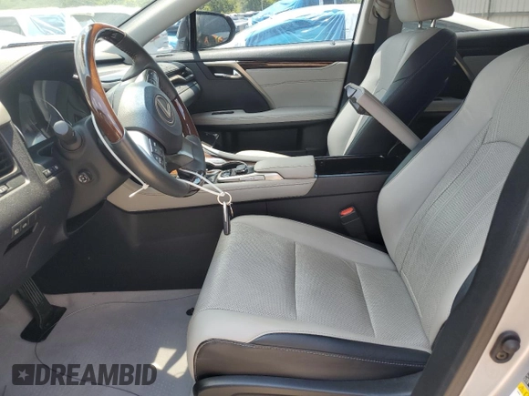 2019 Lexus RX 350 with VIN 2T2ZZMCAXKC130137, listed as a Copart auction lot 53807485 with 53,117 mi miles and Salvage title. Bid and sale history available at DreamBid. Image 7.