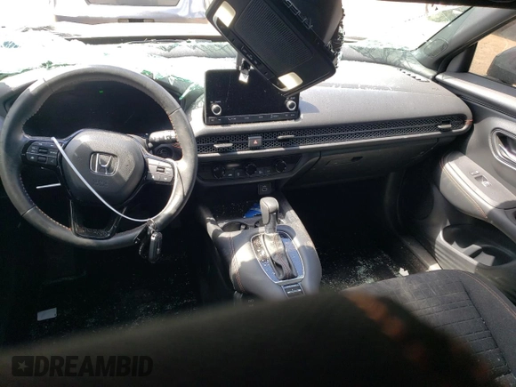 2024 Honda HR-V Sport with VIN 3CZRZ2H54RM775642, listed as a Copart auction lot 57091805 with 18,659 mi miles and Salvage title. Bid and sale history available at DreamBid. Image 8.