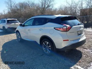 2015 Nissan Murano S z VIN 5N1AZ2MH9FN230424, wystawiony jako IAAI lot #41661722 z przebiegiem 104 475 mil mil oraz . Historia ofert i sprzedaży dostępna na DreamBid. Obrazek 3.
