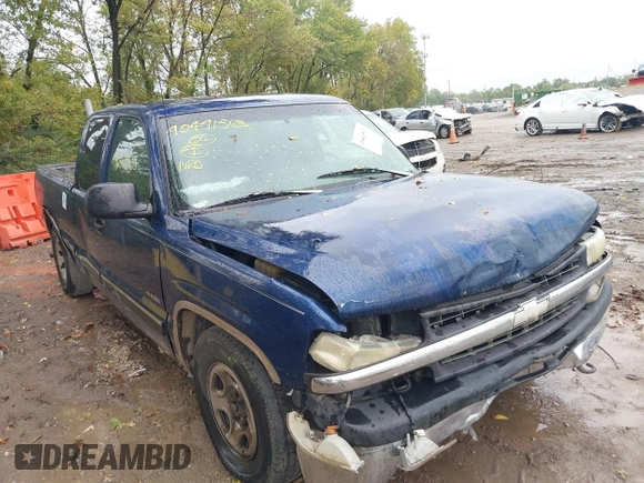 2000 Chevrolet Silverado 1500 with VIN 2GCEC19V0Y1255331, listed as a IAAI auction lot 40441563 with 282,464 mi miles. Bid and sale history available at carsss.com. Image 6.
