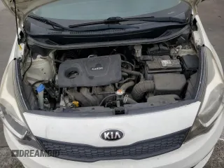 2016 Kia Rio LX with VIN KNADM4A30G6685529, listed as a Copart auction lot 53919205 with 105,536 mi miles and Clean Title. Bid and sale history available at carsss.com. Image 11.