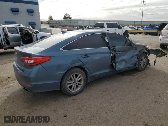 2016 Hyundai Sonata 2.4L with VIN 5NPE24AF4GH401509, listed as a Copart auction lot 44973315 with 139,952 mi miles and Salvage Title. Bid and sale history available at carsss.com. Image 3.