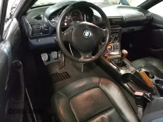 2001 BMW Z3 2.5i with VIN WBACN33461LK45607, listed as a Copart auction lot 85078934 with 77,313 mi miles and Salvage Title. Bid and sale history available at carsss.com. Image 8.