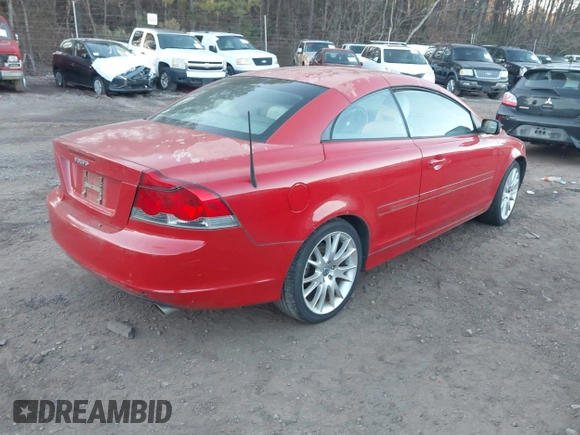 2006 Volvo C70 with VIN YV1MC68266J004309, listed as a IAAI auction lot 41156587 with 48,258 mi miles. Bid and sale history available at carsss.com. Image 4.