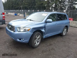 2008 Toyota Highlander Sport with VIN JTEDS43A582019517, listed as a IAAI auction lot 41918787 with 169,872 mi miles. Bid and sale history available at carsss.com. Image 17.