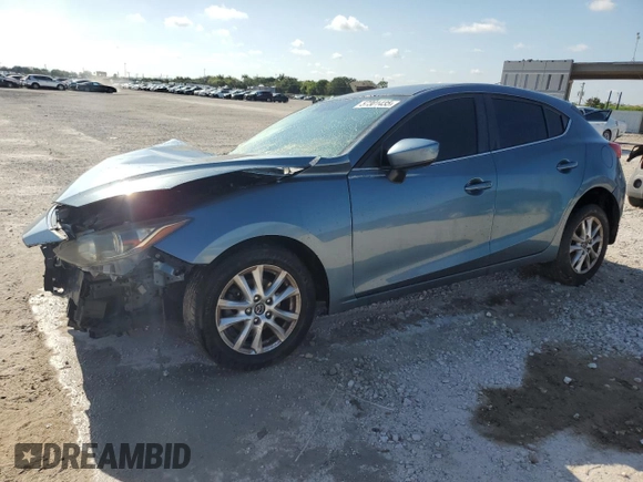 2015 Mazda 3 i Touring with VIN 3MZBM1L70FM202741, listed as a Copart auction lot 57301435 with 78,480 mi miles and Salvage title. Bid and sale history available at DreamBid. Image 1.