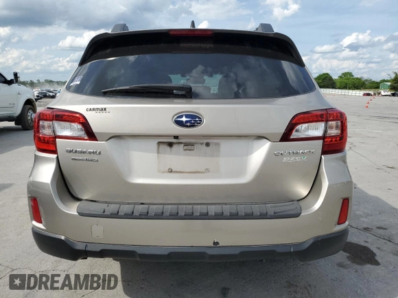 2017 Subaru Outback Premium with VIN 4S4BSAFC9H3216266, listed as a Copart auction lot 54079065 with 122,371 mi miles and Salvage Title. Bid and sale history available at DreamBid. Image 6.