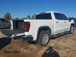 2022 GMC Sierra 1500 Limited SLT with VIN 3GTP8DEDXNG195361, listed as a IAAI auction lot 41454520 with 56,604 mi miles. Bid and sale history available at carsss.com. Image 4.