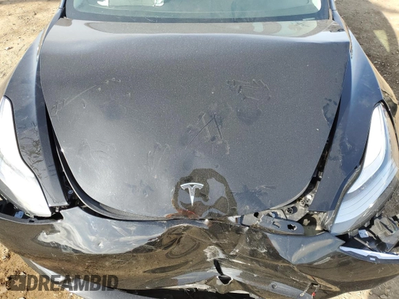 2019 Tesla Model 3 Mid Range with VIN 5YJ3E1EA3KF399335, listed as a Copart auction lot 49005185 with 38,270 mi miles and Salvage Title. Bid and sale history available at carsss.com. Image 12.