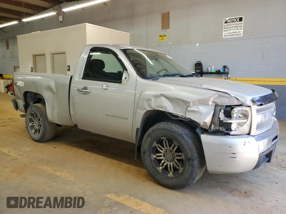 2011 Chevrolet Silverado 1500 Work Truck with VIN 1GCNKPEX7BZ386509, listed as a Copart auction lot 52483855 with 199,100 mi miles and Salvage Title. Bid and sale history available at DreamBid. Image 4.