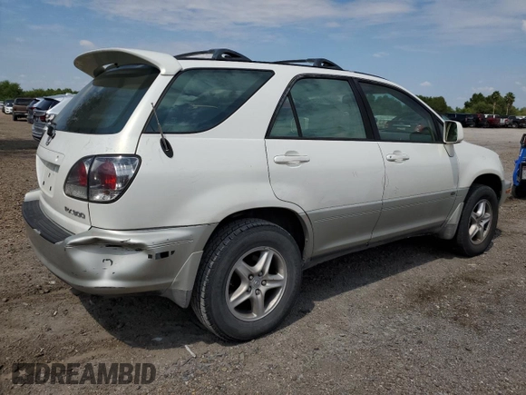 2002 Lexus RX 300 with VIN JTJGF10U620126434, listed as a Copart auction lot 74111264 with 213,859 mi miles and Salvage Title. Bid and sale history available at carsss.com. Image 3.