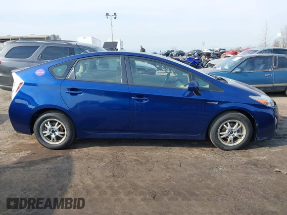 2011 Toyota Prius I with VIN JTDKN3DU1B1449984, listed as a IAAI auction lot 41741870 with 166,367 mi miles and . Bid and sale history available at DreamBid. Image 13.