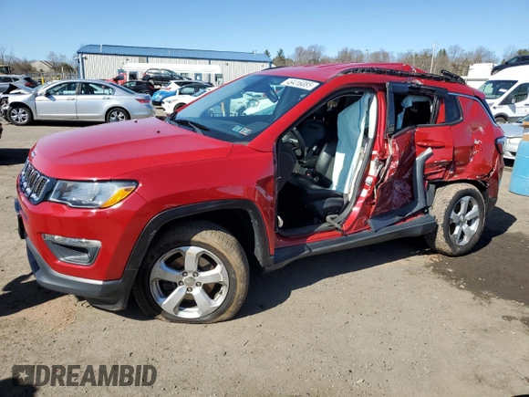 2018 Jeep Compass Latitude with VIN 3C4NJDBB3JT256453, listed as a Copart auction lot 49416085 with Not Provided miles and Salvage Title. Bid and sale history available at carsss.com. Image 1.
