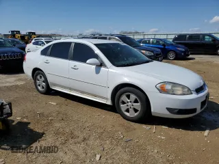 2010 Chevrolet Impala LT with VIN 2G1WB5EN1A1131572, listed as a Copart auction lot 54410605 with 188,432 mi miles and Non Repairable. Bid and sale history available at DreamBid. Image 4.