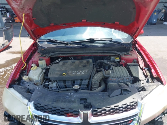 2013 Dodge Avenger SXT with VIN 1C3CDZCB1DN624924, listed as a IAAI auction lot 42166424 with 144,314 mi miles and . Bid and sale history available at carsss.com. Image 10.