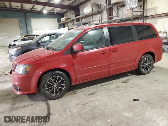 2015 Dodge Grand Caravan SXT with VIN 2C4RDGCG6FR685486, listed as a Copart auction lot 49596715 with 185,444 mi miles and Salvage Title. Bid and sale history available at DreamBid. Image 1.