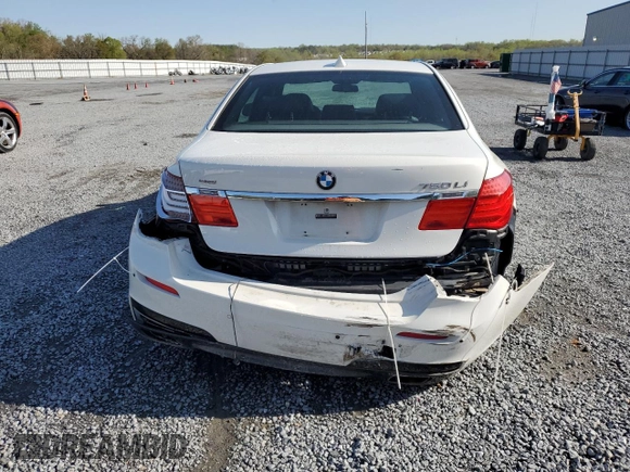 2012 BMW 7 Series 750Li z VIN WBAKB8C53CC852495, wystawiony jako Copart lot #50811745 z przebiegiem 155 512 mil mil oraz Szkoda całkowita • Salvage title. Historia ofert i sprzedaży dostępna na DreamBid. Obrazek 6.