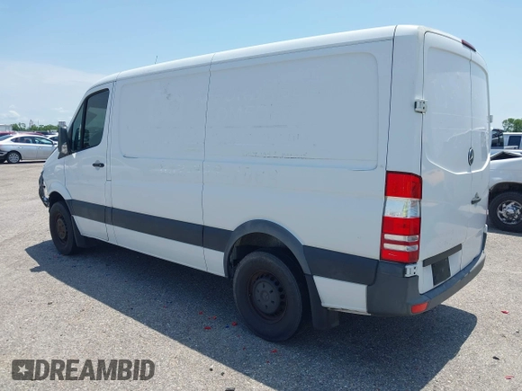 2017 Mercedes-Benz Sprinter Cargo Worker with VIN WD3PE7CD7HP561915, listed as a IAAI auction lot 41915896 with Not Provided miles. Bid and sale history available at carsss.com. Image 3.