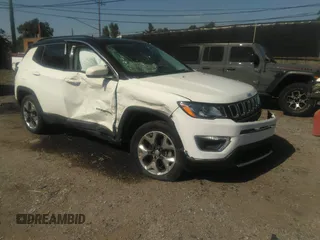 2020 Jeep Compass Limited z VIN 3C4NJDCB6LT234125, wystawiony jako IAAI lot #40503327 z przebiegiem 35 535 mil mil oraz . Historia ofert i sprzedaży dostępna na DreamBid. Obrazek 1.