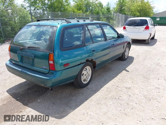 1997 Ford Escort LX with VIN 3FALP15P5VR126145, listed as a IAAI auction lot 42637921 with 148,109 mi miles and . Bid and sale history available at DreamBid. Image 4.