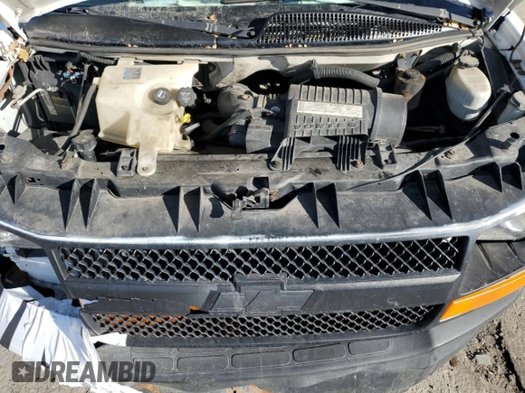 2006 Chevrolet Express Cargo Van with VIN 1GCGG25V061150767, listed as a Copart auction lot 83772754 with Not Provided miles and Non Repairable. Bid and sale history available at carsss.com. Image 12.