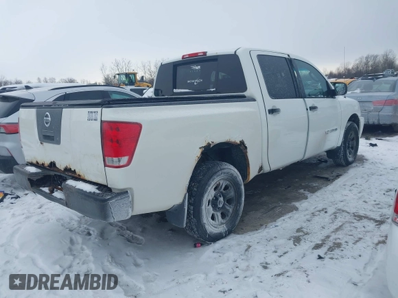 2005 Nissan Titan SE with VIN 1N6BA07B35N544612, listed as a IAAI auction lot 41352089 with 244,908 mi miles and . Bid and sale history available at DreamBid. Image 4.