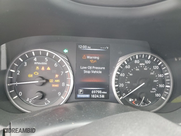 2018 Infiniti Q50 3.0t SPORT with VIN JN1EV7AR2JM430557, listed as a Copart auction lot 82820554 with NaN miles and Salvage Title. Bid and sale history available at carsss.com. Image 9.